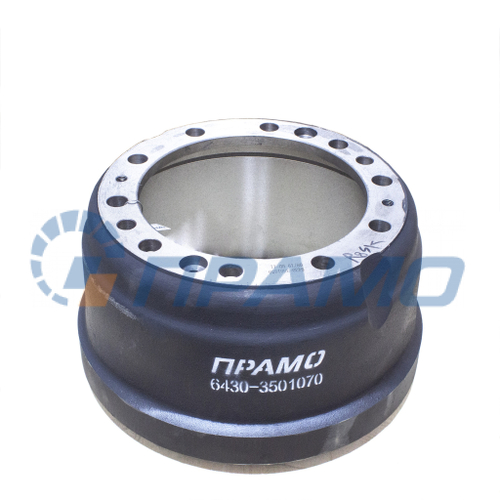 6430-3501070 (ПРАМО) Барабан тормозной передний для МАЗ-6430