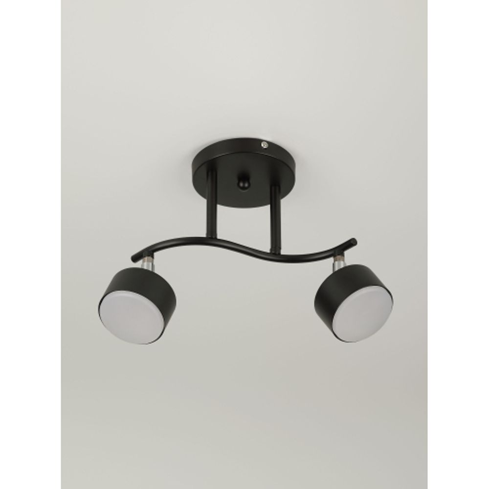 Светильник настенно-потолочный спот Rivoli   7074-702 2хGX53 15 Вт поворотный