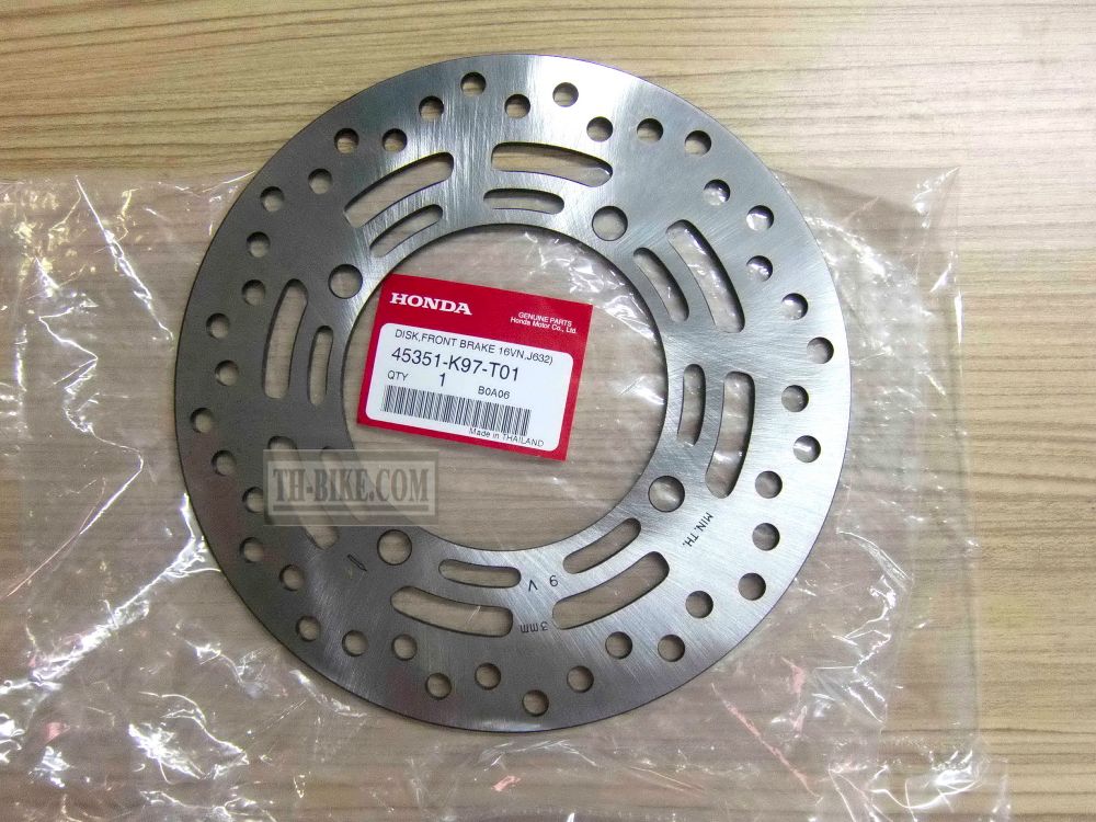 45351-K97-T01. DISK, FR. BRAKE. HONDA. PCX 2018
