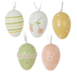 GAEM Набор из 12-ти изделий декоративных подвесных "Яйцо" (4*6), L18,5 W18,5 H4 см
