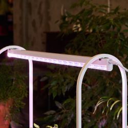 UFP-G34S WHITE 12 Подставка металлическая для светильника ULI-P 570мм. 12 кашпо в-к. белые. TM Uniel