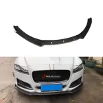 Карбоновая губа переднего бампера для Jaguar XF 2016-2019 Ягуар