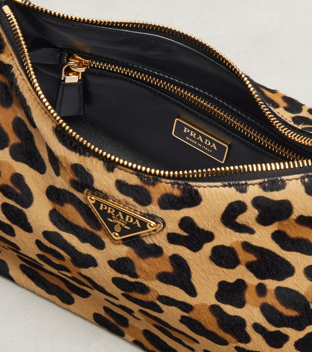 Сумка Prada Aimèe Medium Сalf Рair Shoulder