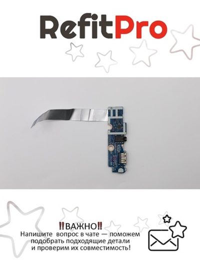 Плата USB, Audio, Card reader (sub board) для ноутбка Lenovo S21e-20, с шлейфом (5C50H45171), оригинал
