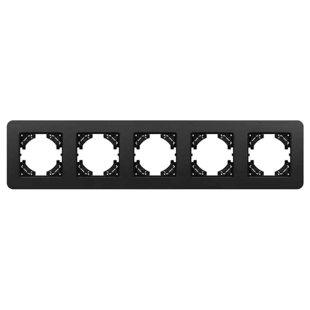 Рамка алюминиевая FRM-AKIRY-SFAL-5-BK (Arlight, -) 049747