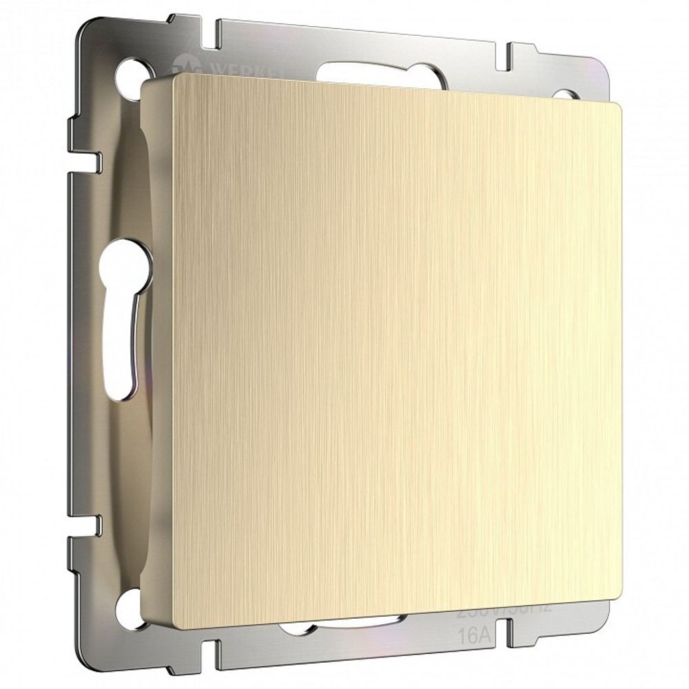 Заглушка для поста Werkel шампань рифленый W1159210