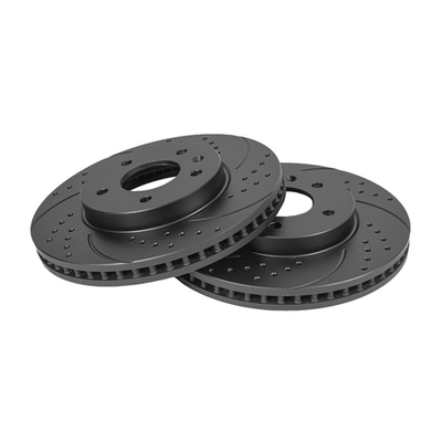 Диск тормозной GANZ передний перфорированный PRO-Line с покрытием (комплект - 2 шт) CHEVROLET Captiva / OPEL Antara / Vent D=296mm Арт.: GIJ10029S