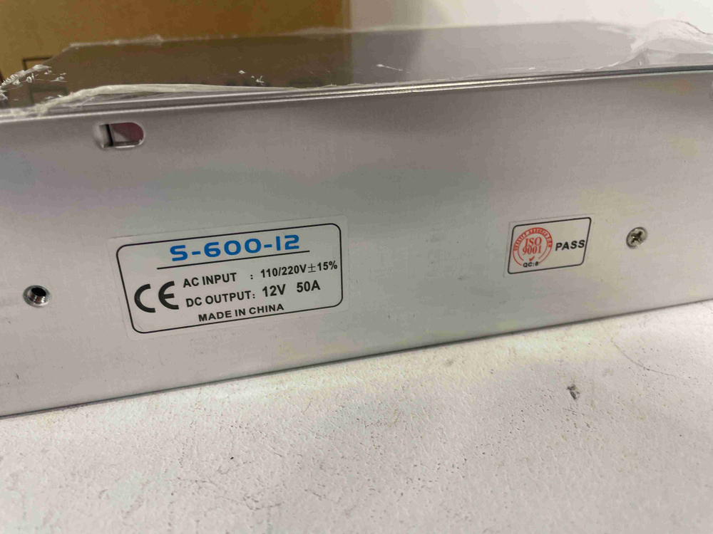 50А (220V - 12V) / Преобразователь напряжения (блок питания) с 220V - на 12V, 50 ампер (1 шт.)