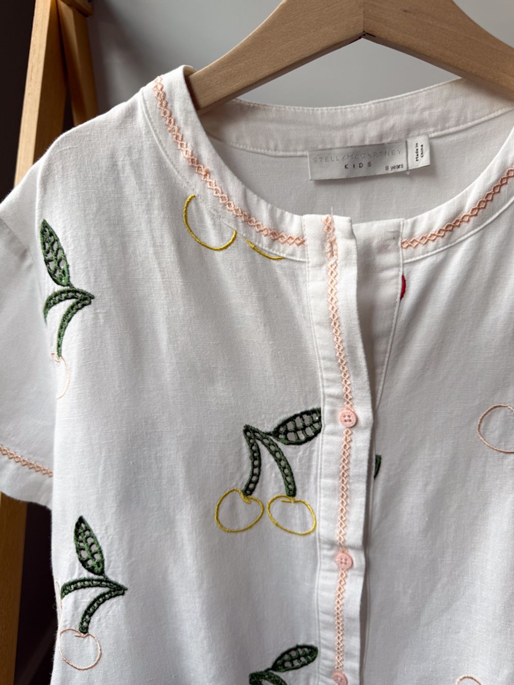 Платье из льна с хлопком Stella McCartney, 128