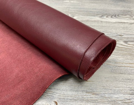 Vacchetta Extrella Burgundy (1,5-1,7 мм), цв. Бордовый, кожа