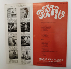 Винтажная виниловая пластинка LP Mario Cavallero Son Orchestre Et Ses Chanteurs Hit Parade Chante Vol. 22 (France 1975)