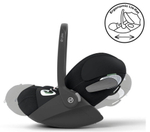 Коляска Cybex Priam IV Matt Black complete Cloud T Sepia Black Plus Base T 3 в 1 Off White