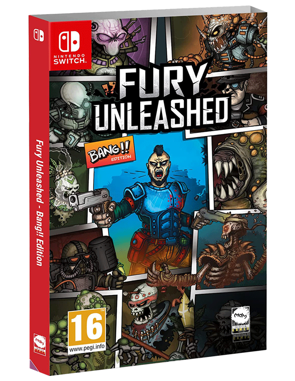 Игра Fury Unleashed Bang!! Edition (Русская версия) для Nintendo Switch