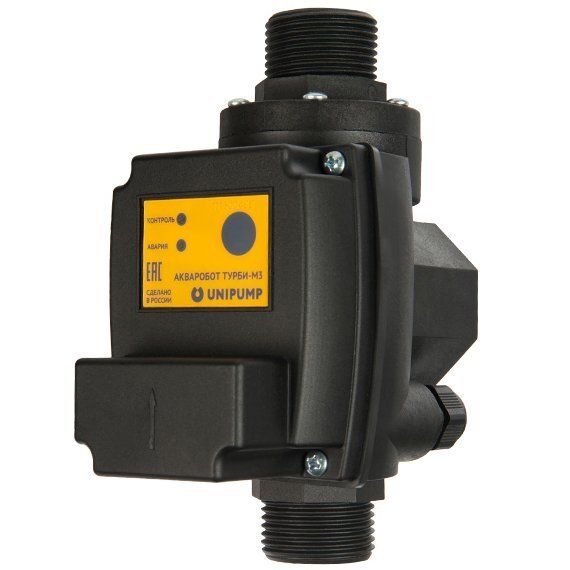 Реле давления+протока UNIPUMP АКВАРОБОТ ТУРБИ М3 1,5-3 бар, 1,5 кВт 1&quot; 29815
