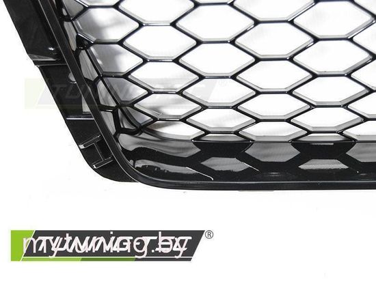 Решетка радиатора GLOSSY BLACK RS-STYLE для Audi A4 B9