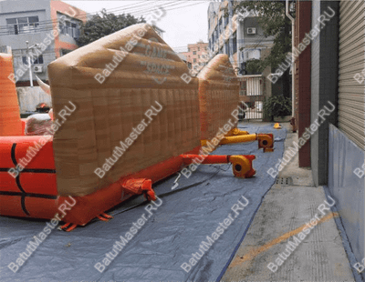 Надувной батут для аттракциона Родео "Дикое Родео", 5*5*3 м