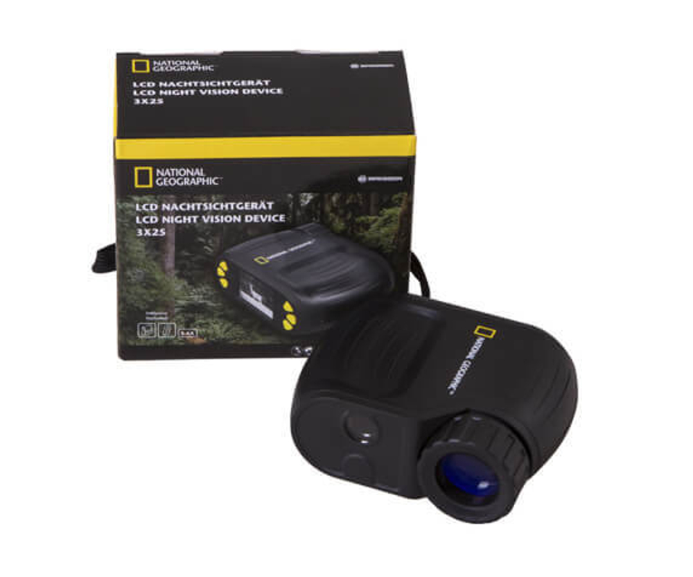 Цифровой монокуляр ночного видения Bresser National Geographic 3x25 - фото 2