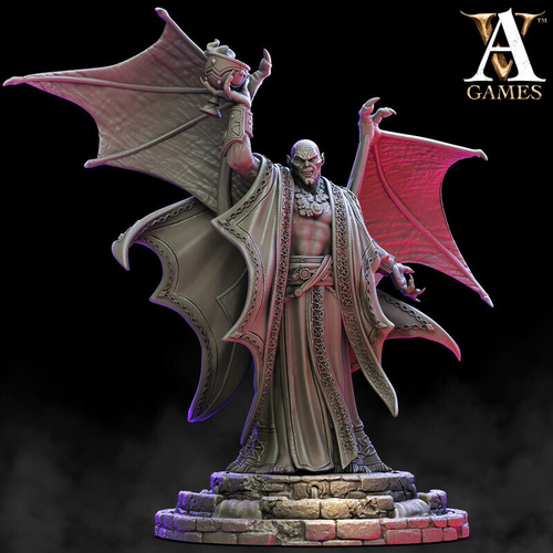 Grand Alliance Death Soulblight Gravelords Vampire Counts Вампир с чашей  миниатюра для dnd, днд, pathfinder, фентези, Настольная игра, НРИ, Варгейм, РПГ