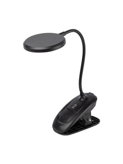 Светильник светодиодный NLED-513-6W-BK настольный аккумуляторный на прищепке черн. ЭРА Б0057210