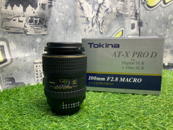 Tokina 100mm 2.8 AT-X M100 AF PRO D Nikon F