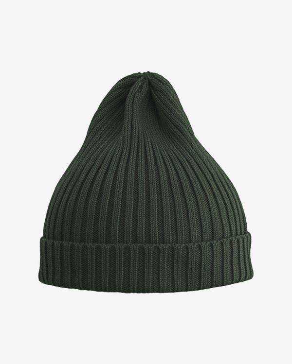 Шапка Тёмно-Зелёная - фото 1