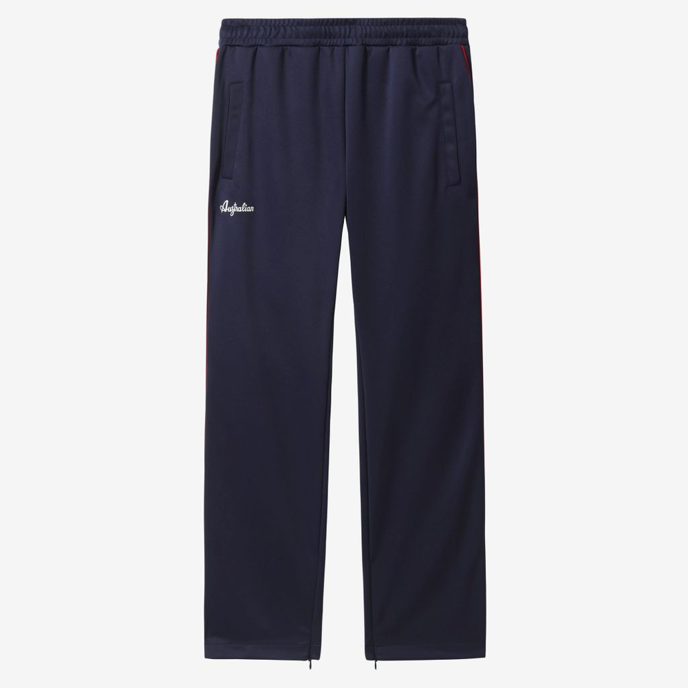 Женские теннисные брюки Australian Double Pants With Piping - небесный