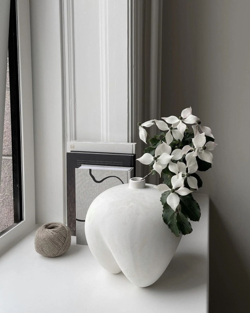 Ваза Sumo Vase, Mini - Bone White