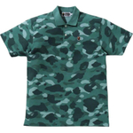 A Bathing Ape Bathing Ape Head Series Polo Shirt