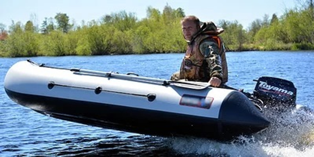 Лодка ПВХ ХАНТЕР СТЕЛС 385 А Лайт