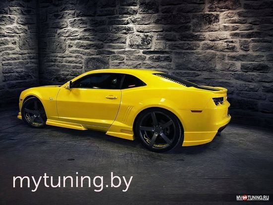 Накладки на задний бампер для Chevrolet Camaro SS,RS