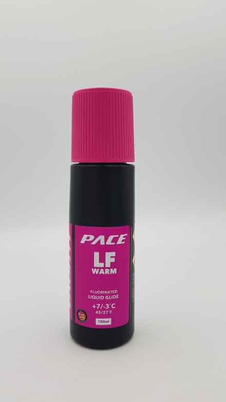 Жидкая мазь скольжения PACE LF WARM, (+7-3 C), 100 ml