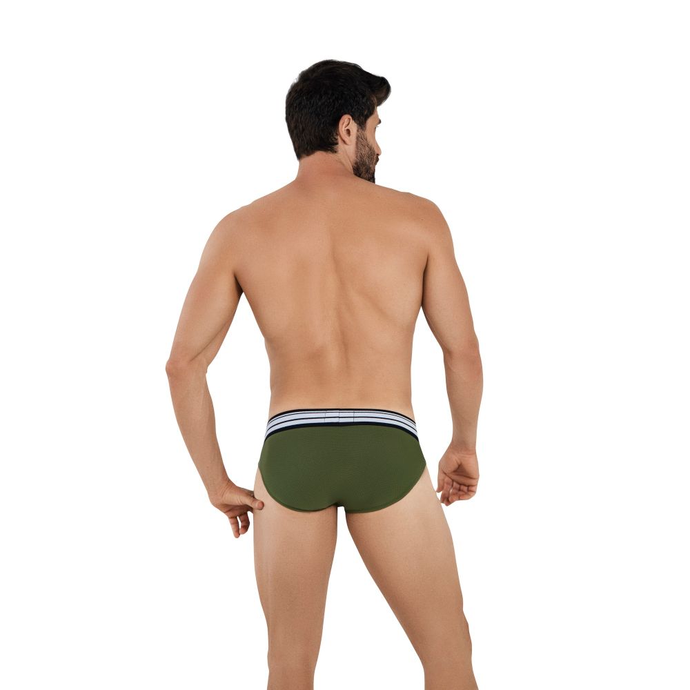 Мужские трусы брифы хаки Clever URI BRIEF 103610