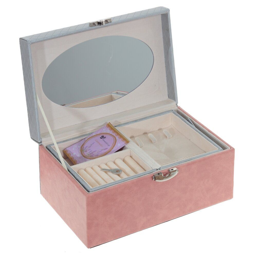GAEM Шкатулка для украшений с дорожным футляром, L24 W15 H11,5 см