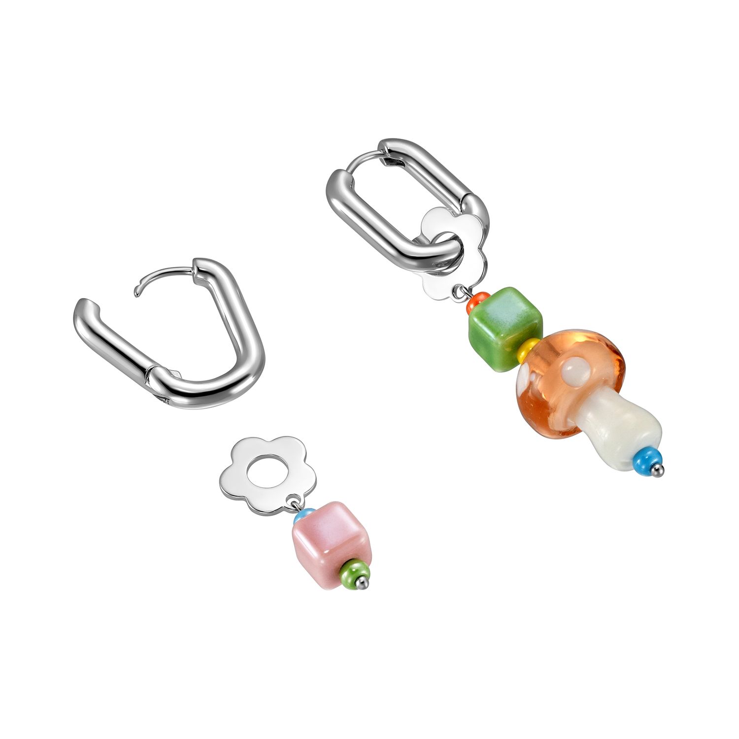 Серьги Funky Mushroom Earrings