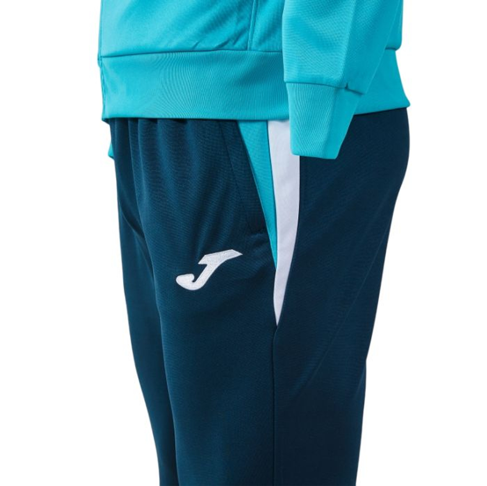Теннисный костюм Joma Terra - fluor turquoise/dark navy