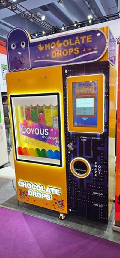 Вендинговый автомат для конфет «Chocolate Drops»