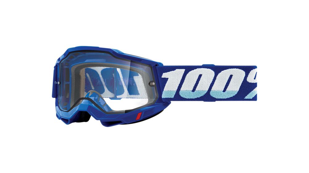 Очки 100% Accuri 2 Enduro Goggle Blue / Clear Dual Lens (50015-00002)
