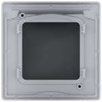 Рамка с защитной крышкой IP44 алюминий Inspiria Legrand