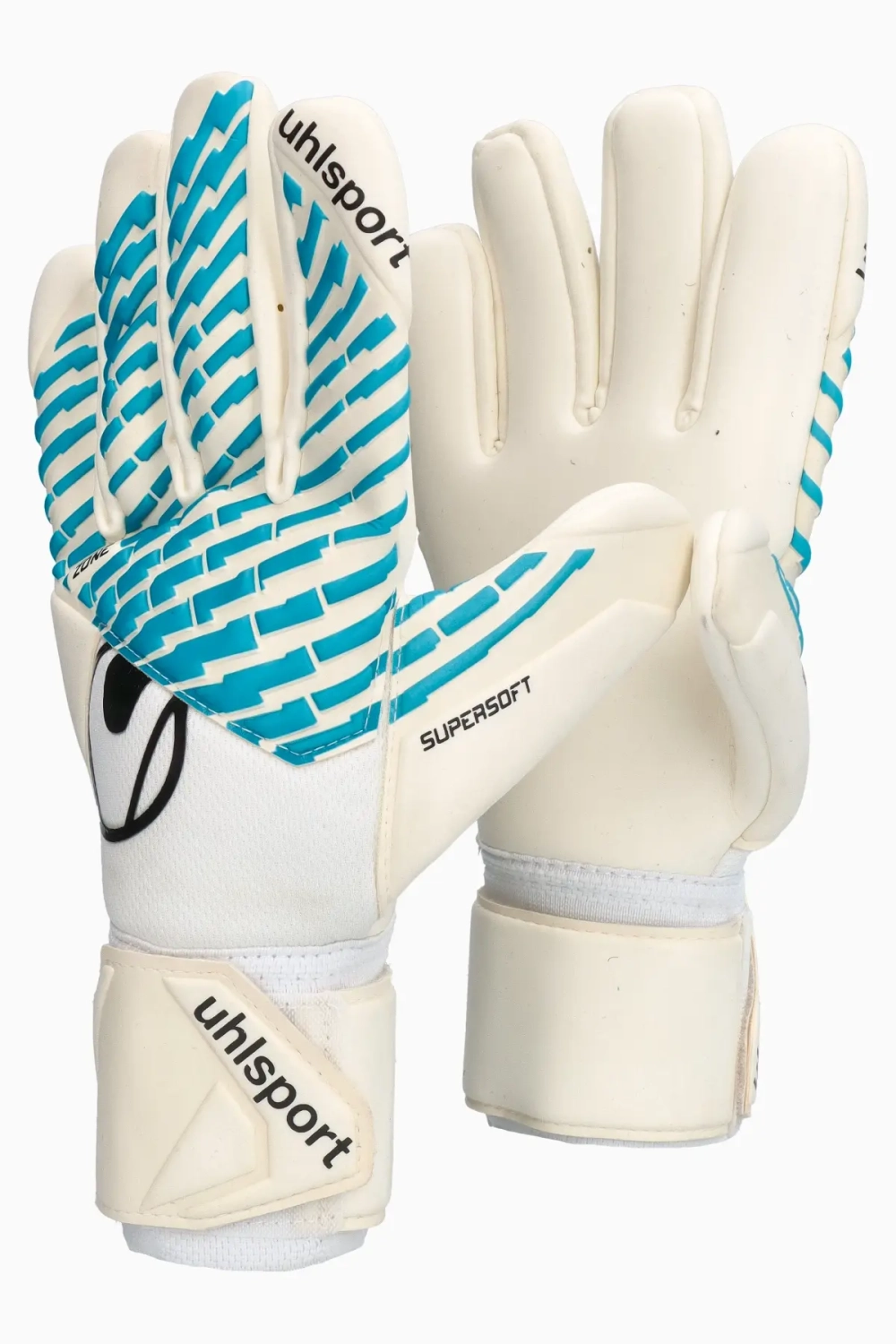 Вратарские перчатки Uhlsport Cybertec Supersoft HN - белый