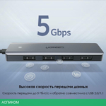 USB-хаб Ugreen CM219-70336 (70336)