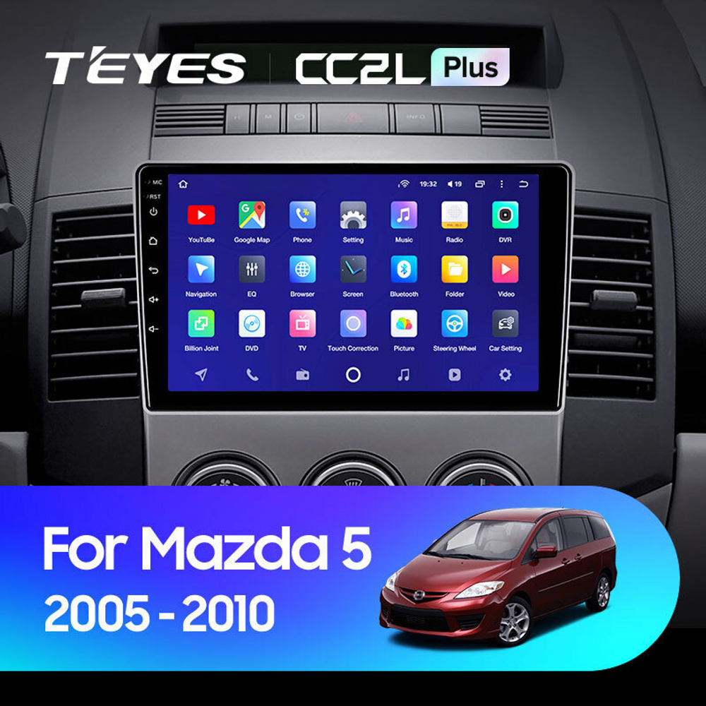 Teyes CC2L Plus 9" для Mazda 5, Premacy  2005-2010