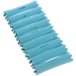 Бигуди пластмассовые-коклюшки 9шт «Styling», микс 6 цветов, d=2,2см (прозрачный пакет с подвесом), без резинки