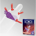 Насадка стимулирующая LOKO SWEET, с возбуждающим  эффектом
