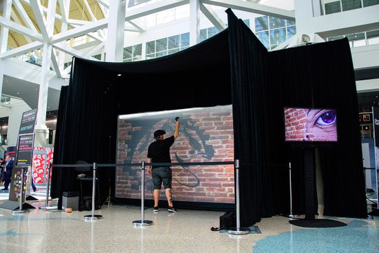 Аттракцион виртуальной реальности VR ГРАФФИТИ