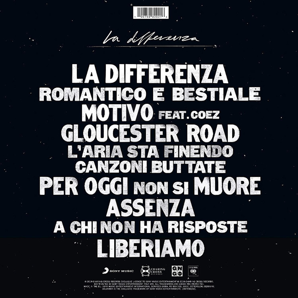 Gianna Nannini / La Differenza (LP)
