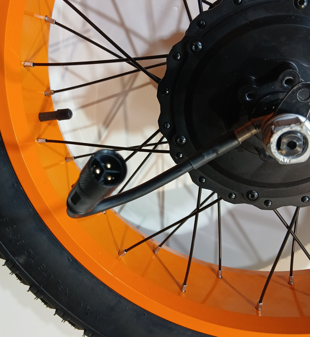 Мотор колесо XD240W 20х4.0 в сборе Электровелосипед KUGOO V4 PRO