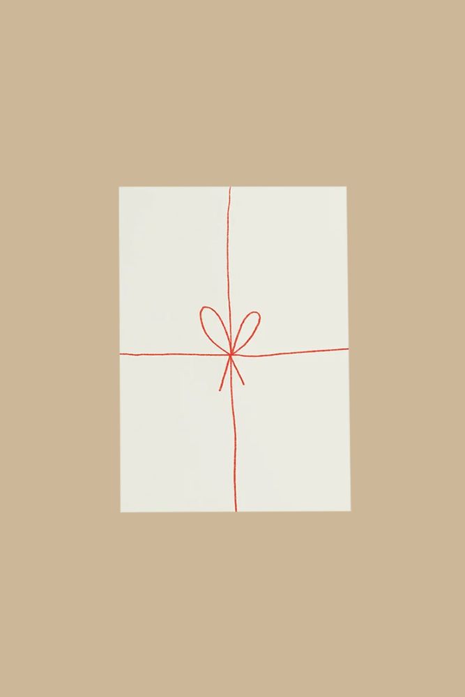 Открытка Подарочек / O paper paper