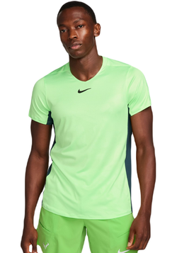 Теннисная футболка Nike Court Dri-Fit Advantage Printed Tennis Top - Green