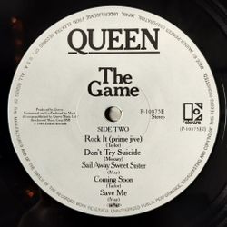 Винтажная виниловая пластинка LP Queen The Game (Japan 1980) (No Obi) Save Me