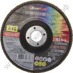 ЛУГА 150 мм, P40, КЛТ, Круг лепестковый торцевой (3656-150-40)